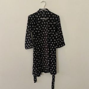 Iips robe stamped with Pamela